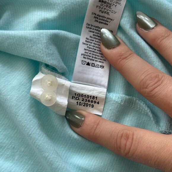 Vineyard Vines Edgartown Pique Golf Performance Polo Shirt Men XL Blue Stripe - Picture 8 of 9